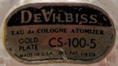 DeVilbiss Label