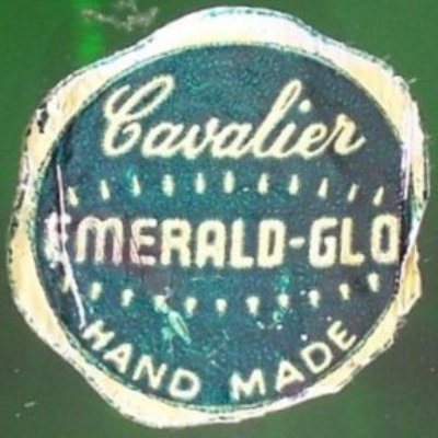 Paden City Emerald-Glo Label