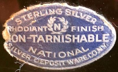 National Silver Deposit Label