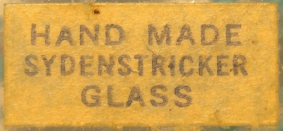 Sydenstricker Label
