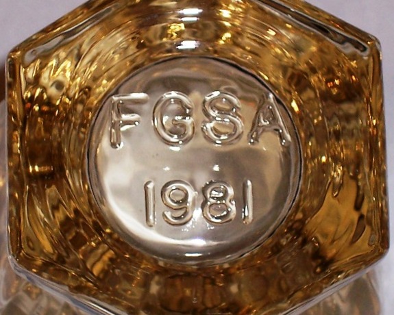 Fostoria Glass Society of America Mark