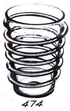 Blenko # 474 Spiral Vase Catalog Page