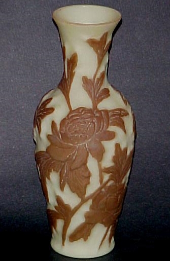 Consolidated #2682 Martele Floral Vase / Lamp Base
