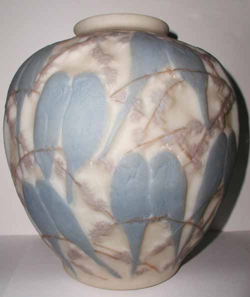 Consolidated #2752 Martele Lovebird Vase