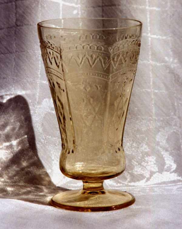 Federal Patrician (Spoke) Footed Tumbler