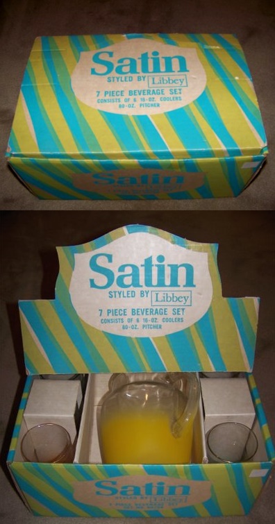 Libbey Satin Beverage Set in Package