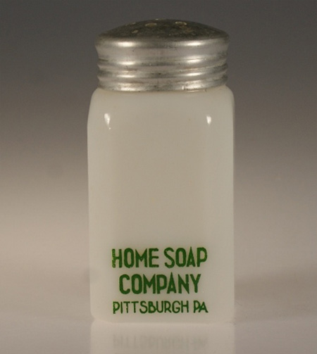Hazel-Atlas Home Soap Company Advertising Shaker