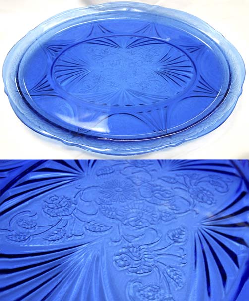 Hazel-Atlas Royal Lace Platter