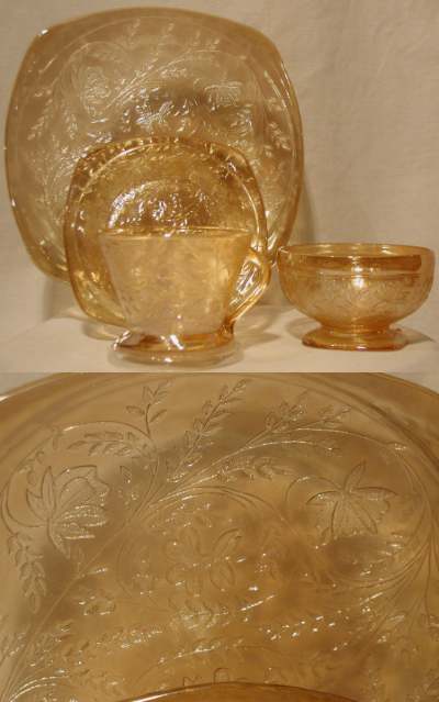 Jeannette Floragold Place Setting