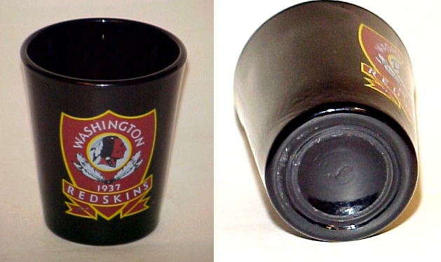 Libbey Washington Redskins Shot Glass