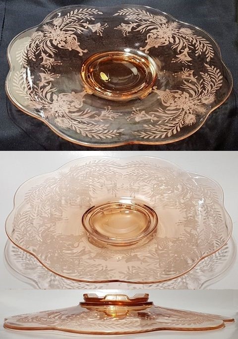 Liberty Works "Scalloped" 3-Footed Platter