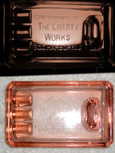 Liberty Works Advertising Ash Tray