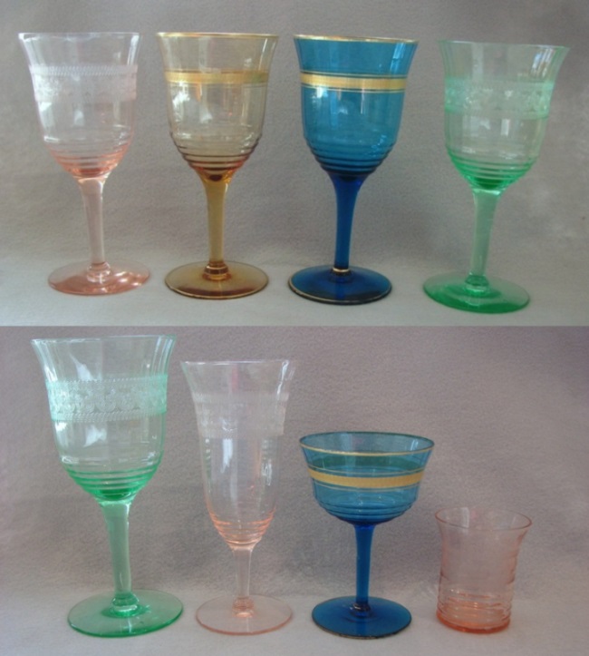Maryland Glass Co. Unknown Stemware Pattern