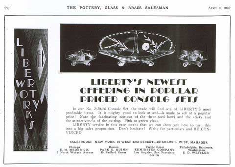 Liberty Works 2/30/66 Console Set Ad