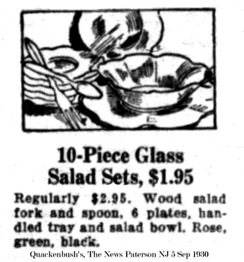 Liberty Works Truman 10-Piece Salad Set Advertisement