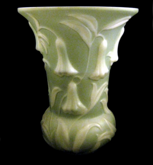 Phoenix #362 Sculptured Cameo Bluebell Vase