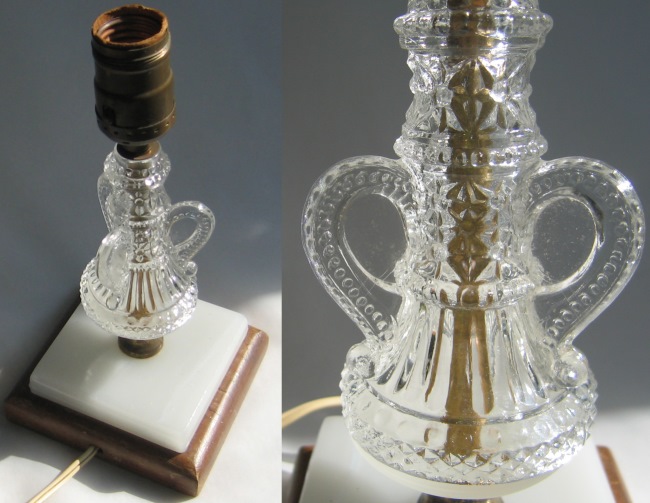 L. E. Smith #  961 Three-Handled Lamp