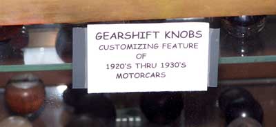 Gear Shift Knob Case Sign