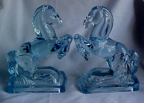 Unknown Rearing Horse Bookends