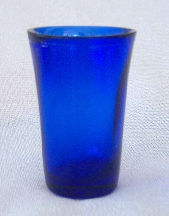 Unknown Cobalt Shot Glass