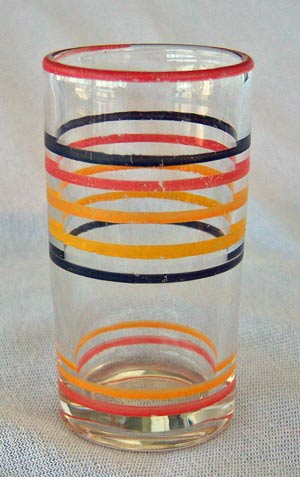 Unknown Striped Shot Glass