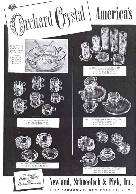 Orchard Crystal Advertisement