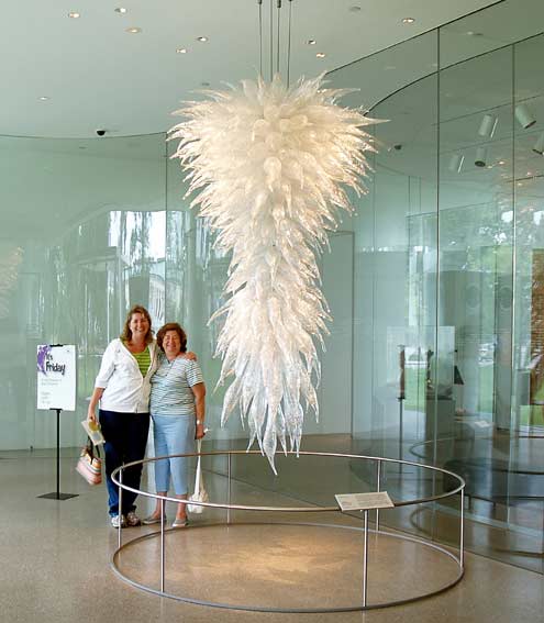 Toledo Glass Pavilion Museum Chihuly Waterford Chandelier
