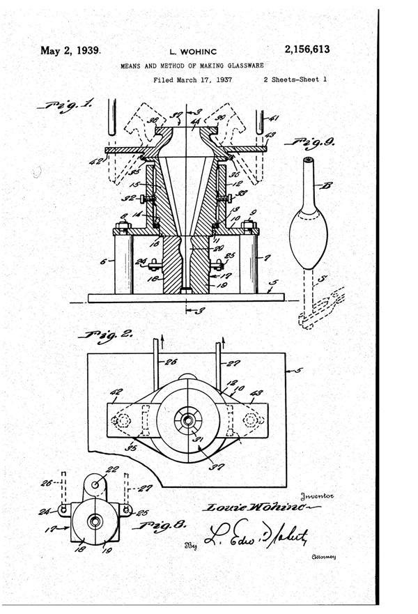 Louie Goblet Patent 2156613-1
