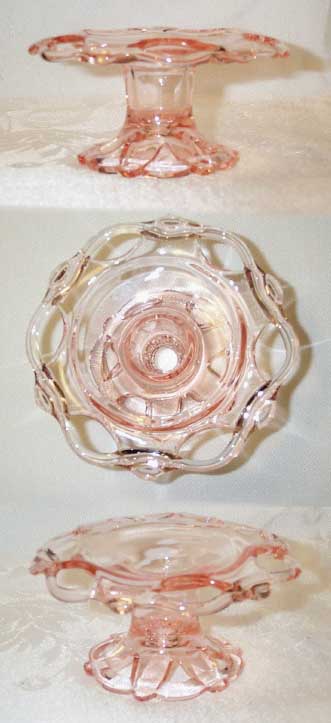 Tiffin #  127 Murano Candle Holder