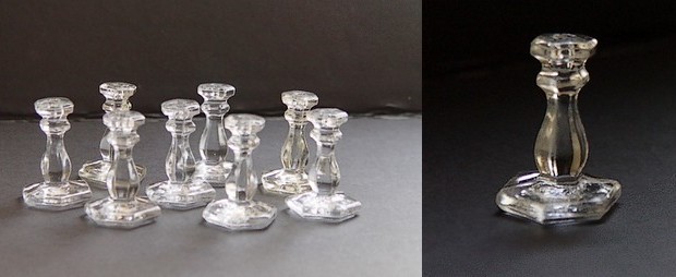 U. S. Glass #   87  Toy Candleholder