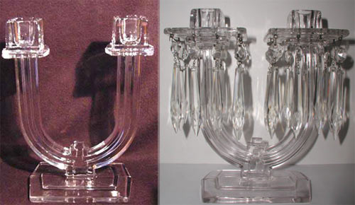Heisey #4044 New Era Duo Candlesticks