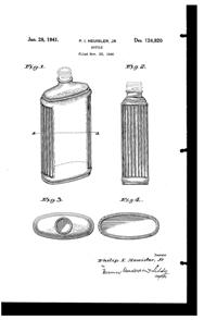 Maryland Glass Corporation Bottle Design Patent D124920-1