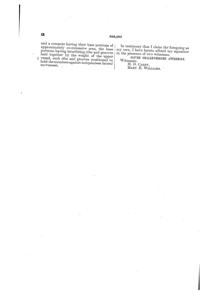 Sloan Brothers Bowl Patent  858252-3