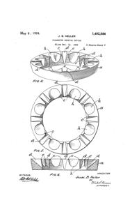 Griffin Choker Ash Tray Ash Tray Patent 1492564-2
