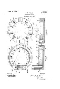 Griffin Choker Ash Tray Ash Tray Patent 1545768-1