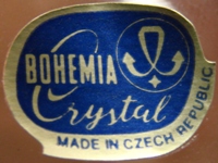 Bohemia Crystal Label