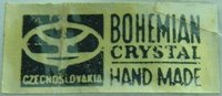 Bohemian Crystal Label