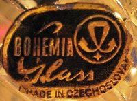 Bohemia Glass Label