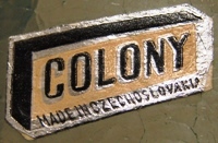 Colony Czechoslovakia Label