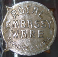 Royal Embassy Ware Label