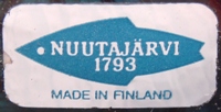 Nuutajärvi 1793 Label