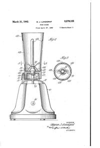 Vidrio Products Blender Patent 2278125-2