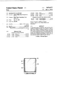 Houze Decorative Glassware Patent 3874977-1