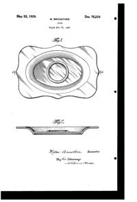 Anchor Manufacturing Underplate Design Patent D 75210-1