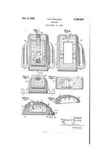 Zephyr American Inkstand Patent 2386406-1