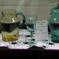 Lonaconing Glass Display (1) at Allegany County Museum