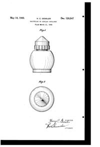 Medco Salt Cellar Design Patent D120547-1