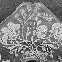Unknown Floral Etch on Liberty Works Glass