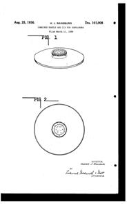 Ransburg Handle and Lid Design Patent D101008-1