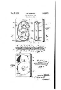 Sinclair Light Reflecting Sign Patent 2282079-1